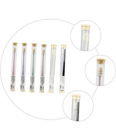 Beaupretty 12 Stk Sustainable Hair Toothbrush - Soft Bristles Portable Cleaning Tool for Pregnant Women | Eco-Friendly PP Wave Design - Buy Online on GoSupps.com