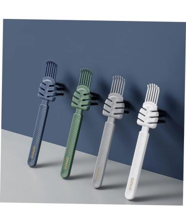 CALLARON Lot De 4 Nettoyeurs De Peignes Et Brosses Cheveux Compacts Outil De Nettoyage Pratique Pour Cheveux Compatible Multiples Peignes Couleurs Bleu Vert Gris Et Blanc Usage Domestique - Buy Online on GoSupps.com