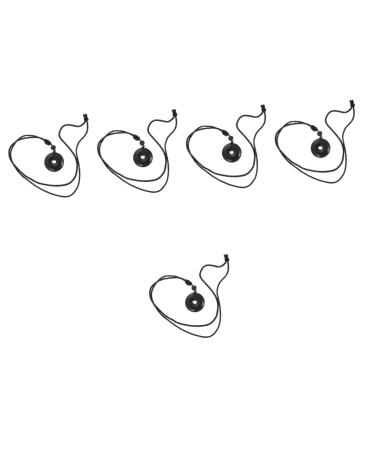 Healvian 5st necklace with safety buckle necklace stone-amulet-necklace protection necklace a necklace chinese safe crystal trailer crystal necklace sensitive