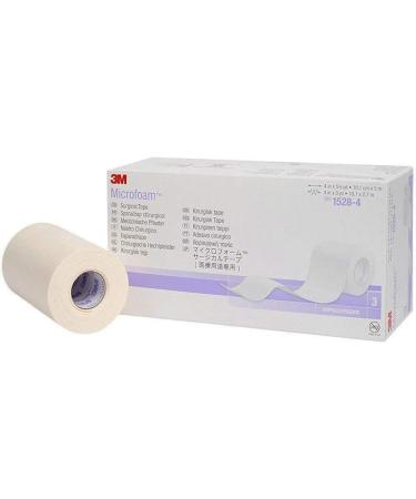 3M Microfoam Surgical Tape 4 x 5.5 yds - 15284 Single Roll - Buy Online on GoSupps.com