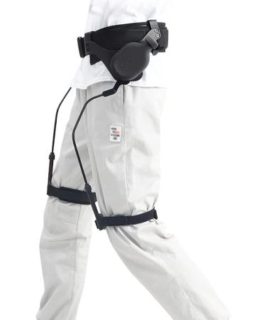 Body Power Walking Aids Physical Therapy Leg Lifter Assist with Adjustable Pole Length and Waist Belt Adjustable Intensity Bionic Design Reduce Energy Consumption for Disabled M