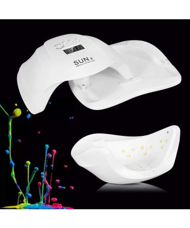 54W Nail Dryer LED Lamp for Gel Nails | Automatic Sensor Timer | Professional Nail Tools for Fingernail & Toenail Care - Buy Online on GoSupps.com