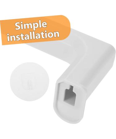 Artibetter Towel Rack Rack Cabinet Towel Holder Suction Towel Bar Bathroom Single Towel Bar Towels Plastic Pp Grey 25.7X6.5CM - Buy Online on GoSupps.com