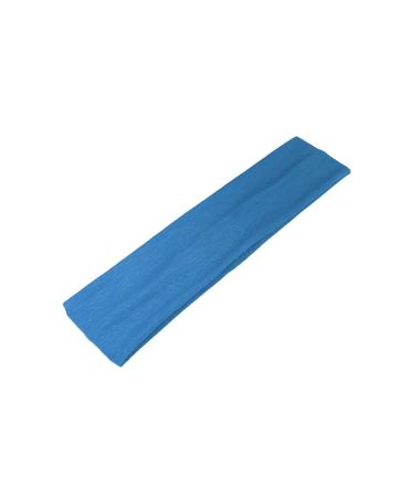 WESTEND CHOICE 5cm Wide Headbands Plain Stretchy Kylie Head Band Bandeau Unisex Headbands for Women & men Soft Hair Band Gym Exercise Yoga Headband (Blue) - Buy Online on GoSupps.com