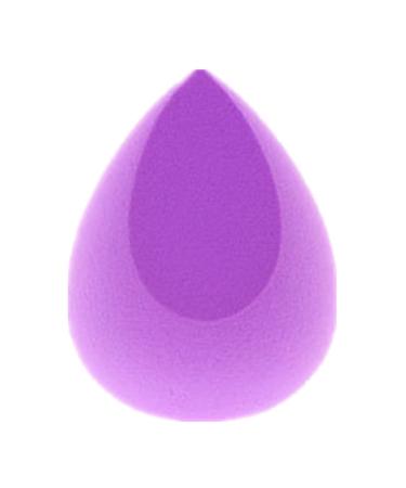 Makeup Sponge Cleaning Makeup Sponges Water Drop Sponge Puff Multiple Color Cosmetic Smooth Powder Basic Sponge Makeup Brush Tool Makeup Sponge Holder(Purple)