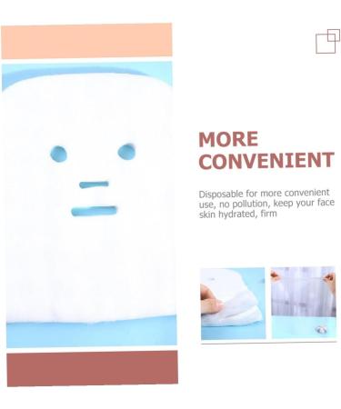 100 pi ces Gauze Facial Jetable Pr -d coup e pour Soins Visage Masque Esth tique L ger et Pratique pour Hydratation et Fermet Peau - Buy Online on GoSupps.com