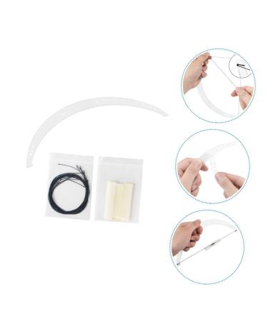 Housoutil 1 Set Measuring ruler cosmetic tool balance ruler tools eyebrow shape Acrylic positioning ruler ink line eyebrow face ruler level ruler eyebrow - Buy Online on GoSupps.com