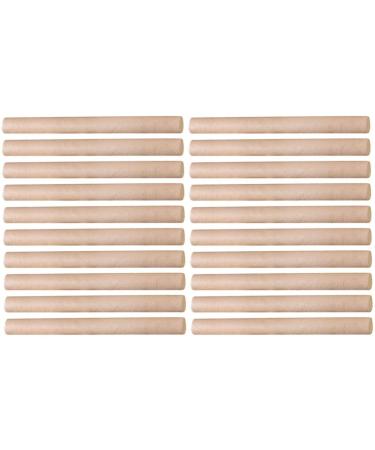 Milists 20 pieces roll moxibusion columns smoke-free moxa sticks Moxa stripes Moxa-stick smoke-free muscle stiffness Moxa-stick smoke-free moxa sticks Moxa hinge wormwood paper burner