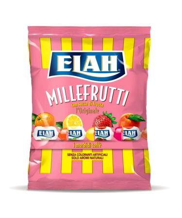 ELAH MILLEFRUTTI 150g TOFFE' MOU sweet candy gummies fruit juice