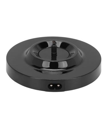 Electric Shaver Charging Stand Universal Round Shape for Men's Shavers Black