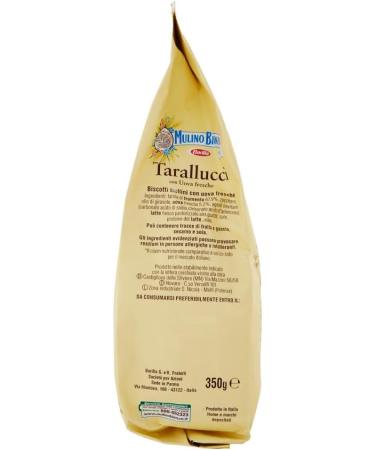  Italian Gourmet E.R. Mulino Bianco Tarallucci Pack of 12 shortbread biscuits with fresh eggs 350g biscuits + 400g Italian gourmet polpa - Buy Online on GoSupps.com