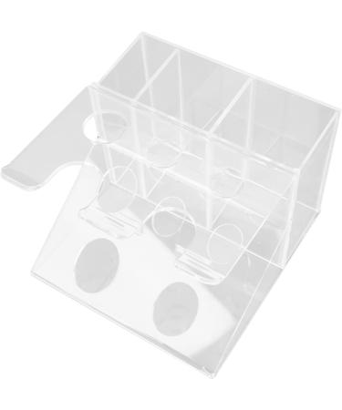 Doact Acrylic Shaving Organizer | Sturdy Razor Holder & Decorative Stand for Men s Bathroom - Buy Online on GoSupps.com
