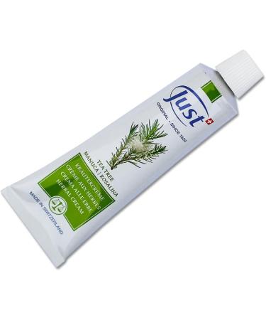Tea Tree Natural Cream by Swiss "Just" 30ml - Buy Online on GoSupps.com