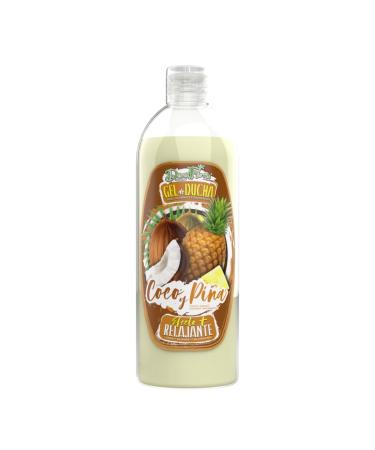 FunnyExotic Ltda DONA FLORA Shower gel coconut & pineapple 750 ml relaxing effect gentle cleansing & care moisturizing vegan formula tropical scent for all skin types