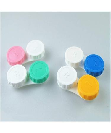 5 PC Hard Shell Contact Lens Case - Travel Kit for Cosmetic Lenses - Random Colors - Buy Online on GoSupps.com
