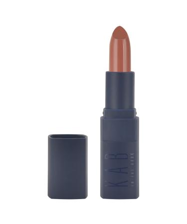 KAB Pink Peachy Nude Matte Lipstick For Women Creamy Hydrating Lipstick in Vanilla Cupcake Scent Ultra-Pigmented Long-Lasting Lipstick with Precision Application Tip Night Cap Bullet Lip Color