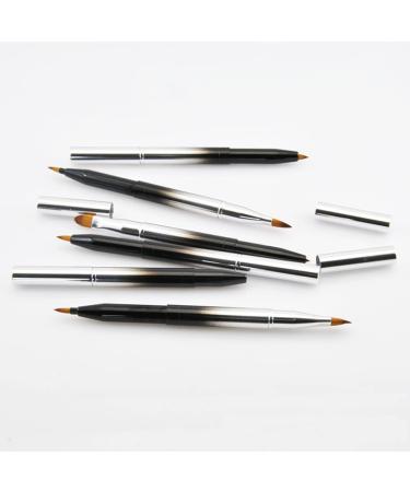 FOMIYES Eyeshadow Concealer Retractable Lipstick Liner Lip Eye Brush Dual End Makeup Brush Lip Applicator Eyeshadow Applicators Lipstick Applicator Double Head Travel Lip Gloss Brush medium As Shown - Buy Online on GoSupps.com