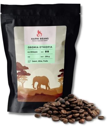 Kaphi Beans Single Origin Medium Roast Oromia Ethiopian Coffee- Freshly Roasted (Wholebean 1kg) Wholebean 250 g (Pack of 1) - Buy Online on GoSupps.com