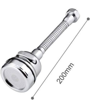 Buy New 360-Degree Swiveling Kitchen Faucet Spray Filter Nozzle - Water-Saving Ventilated Three Modes - International Shipping Available - Buy Online on GoSupps.com