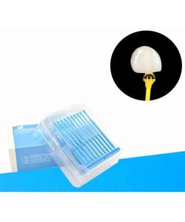 SeeFDENT 20pcs/Box Dental Applicator Sticks Adhesive Tip for Tooth Crown Porcelain Veneer Disposable - Buy Online on GoSupps.com