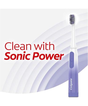 Colgate 360 Gum Health Sonic Powered Battery Toothbrush 1 Count - Buy Online on GoSupps.com