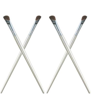 Healeved 20 Pcs Nose Shadow Brush Nose Makeup Brush Brow Brush Angled Eye Shadow Blending Brush Alloy - Buy Online on GoSupps.com