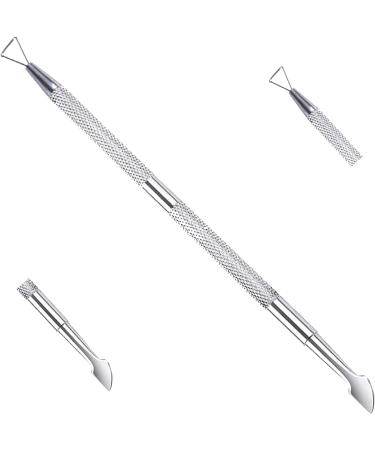 Gel Polish Remover Tool Cuticle Scraper Nail Pusher for Gel Nails Nail Dirt Cleaner Tool Stainless Steel By Sizler Beauty - Buy Online on GoSupps.com