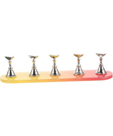 minkissy 5 Sets Nail Practice Holder Nail Display Stand Nail Rest Practice Nail Stand Nail Art Display Rack Decor Fake Nails Nail Display for Nail Art Manicure Nail Stands Beauty Nail Racks - Buy Online on GoSupps.com