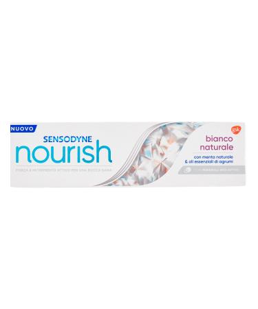 Buy Sensodyne Nourish Whitening Toothpaste for Sensitive Teeth - Active Nutrition & Daily Hygiene - 75 ml - Fast International Shipping - Buy Online on GoSupps.com