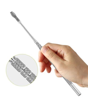 6Pcs Ear Wax Remover Spoon Cleaner Earpick Curette Tool - Silver | Beauty Tools for Puffy Eyes & Dark Circles - Buy Online on GoSupps.com