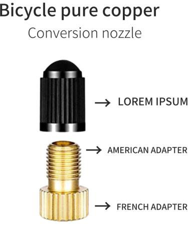 18-Pack Valve Adapter Set for Dunlop & Sclaverand to Schrader - Bicycle & Car Valve Lid | LJFEA - Buy Online on GoSupps.com