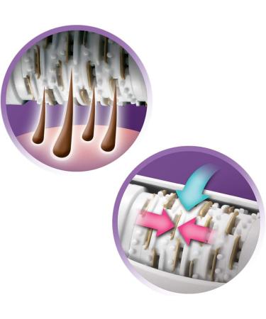 Remington Smooth & Silk EP3 3-in-1 Epilator EP7300 - 40 Titanium-Coated Tweezers & 3 Attachments | White/Pink - Shop Internationally! - Buy Online on GoSupps.com