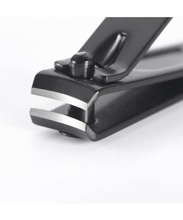 SVAASA Nail Clippers Nail Art Tools Nail Clipper Stainless Steel Electrophoresis Black Nail Clipper Single Function Nail Clipper (Color : Straight) - Buy Online on GoSupps.com
