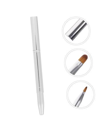 Double Ended Lipstick Brush & Eyeshadow Applicator - Travel Size 2pcs Set for Lip Makeup & Eye Shadow by Minkissy - Buy Online on GoSupps.com