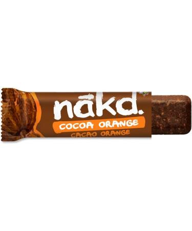nakd. Cocoa Orange Raw Fruit & Nut Bars 4 x 35g - Buy Online on GoSupps.com