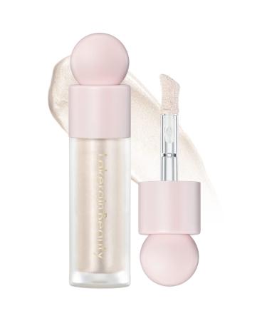 Jutqut Liquid Highlighter Stick Makeup  Liquid Luminizer for Face Body  Shimmer Glow Illuminator  Waterproof Long Lasting  Natural Skin Tint High Glossy Finish  Moisturizing Cream Bronzer Highlight for Cheek  MOONLIGHT ...