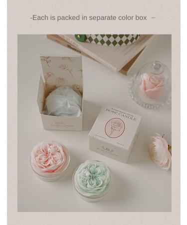 Buy Rose Shaped Lavender Scented Candle - Aromatherapy Soy Wax Jar Candle for Home & Perfect Gifts for Women - Buy Online on GoSupps.com