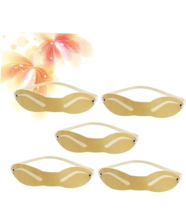 Hemoton 5pcs Eyebrow Practice Brow Pencil Eyebrow Template Artificial Skin Practice Eyebrow Proof - Buy Online on GoSupps.com