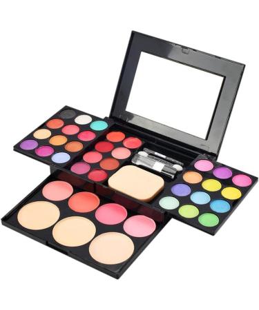 Jojomis 39Color Foldable Cosmetic Set Blusher Powder Eye Shadow Makeup Lipstick - Buy Online on GoSupps.com