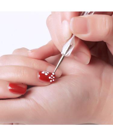 Ebanku 13-Piece Acrylic & Gel Nail Brush Set - Professional Nail Art Design Tools for UV Gel & Acrylic Painting - Buy Online on GoSupps.com