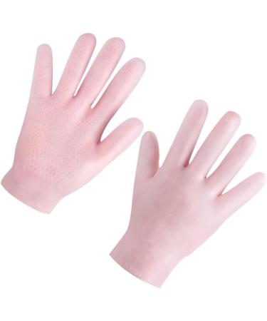 minkissy 4 Pairs Nourishing Care Gloves Pink Gloves Pedicure Foot Spa Ear Piercing Kit Grooming Glove Moisturizing Gloves Lotion Gloves Overnight for Women Hand Gloves Women's Sebs Repair - Buy Online on GoSupps.com
