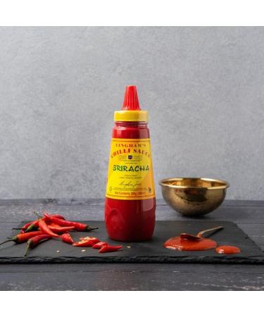 Linghams Sauce Pick N Mix - Choose From 6 Flavours | C Ginger Garlic Chilli Original Chilli Extra Hot Chilli Sriracha | 2 Pack (280ml each) - Perfect Sauce Gift Set for Sauce Lovers - Buy Online on GoSupps.com