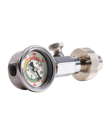 Scuba Diving Tank Pressure Testing Checker 232/300 Bar with 400 Bar/6000 Psi Gauge - Buy Online on GoSupps.com