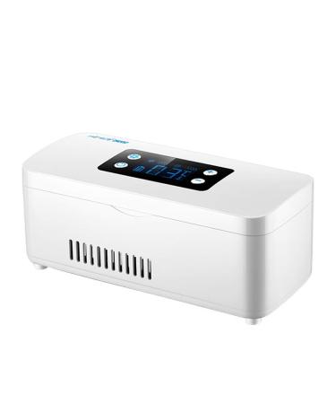 RZM Portable Insulin Cooler Case Keeping Mini Insulin Cooler Car Refrigerator Keeps Diabetes Medication Cool and Insulated (Size : with Lithium Battery)