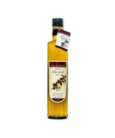 Aristos Bio Olive Oil Gourmet Gift Set - 500ml Cold-Pressed Extra Virgin Olive Oil & 2x Greek Tapenade | Ideal Easter Gift Set - Buy Online on GoSupps.com