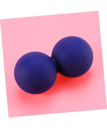 Frcolor Peanut Massage Ball - Dual Lacrosse & Yoga Fascia Roller for Whole Body Relaxation - Medium Blue - Buy Online on GoSupps.com