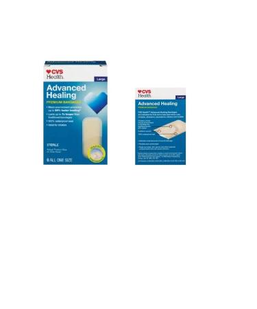 CVS Health Advanced Healing Hydrocolloid Bandages (Large Areas)