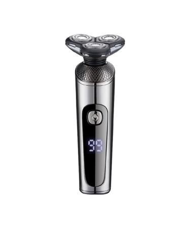 Esenlong 5 in 1 Mens Shaving Kit Rechargeable Waterproof Wet/Dry Electric Razor Beard Trimmer with Sideburns Nose Hair Trimmer