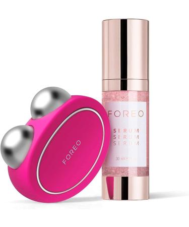 FOREO Bear App-Connected Microcurrent Facial Toning Device + UFO Mini Facial LED Light Therapy Device for All Skin Needs + UFO-Activated Nourishing and Revitalizing Facial Treatment Face Mask Toning Device + LED Therapy Device + Face Mask - Buy Online on GoSupps.com