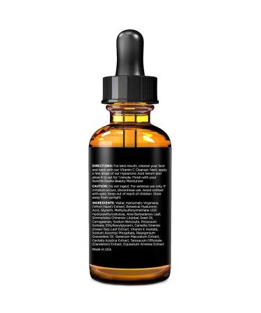 Radha Beauty Hyaluronic Acid Serum 2 fl. oz - Vitamin C, E, Green Tea, Jojoba Oil - Intensive Moisturizing Anti-Aging Formula - Buy Online on GoSupps.com